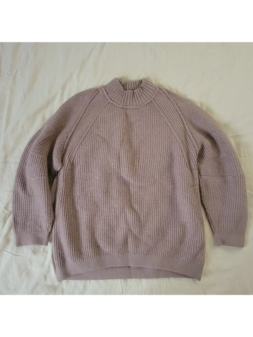NEW Free People Sunbeam Oversized Turtleneck Knit Sweater Cottagecore Womens XS